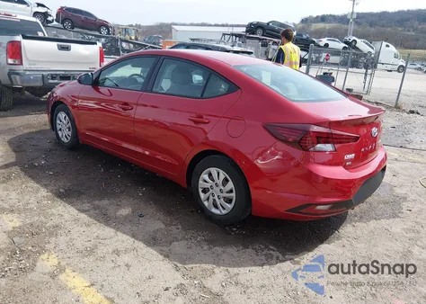 2019 Hyundai Elantra Se z USA, uszkodzony, nr VIN 5NPD74LF2KH494968